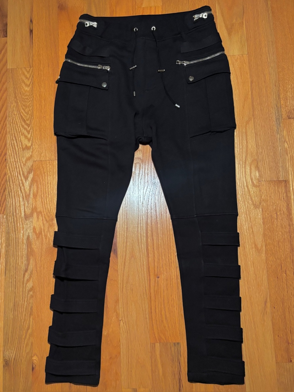 Balmain Runway Cargo Cotton Pants 🔥